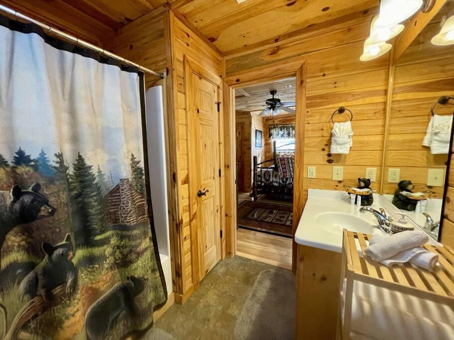 2 Bed Cabin Hot Tub Close To Helen #16 Exterior foto